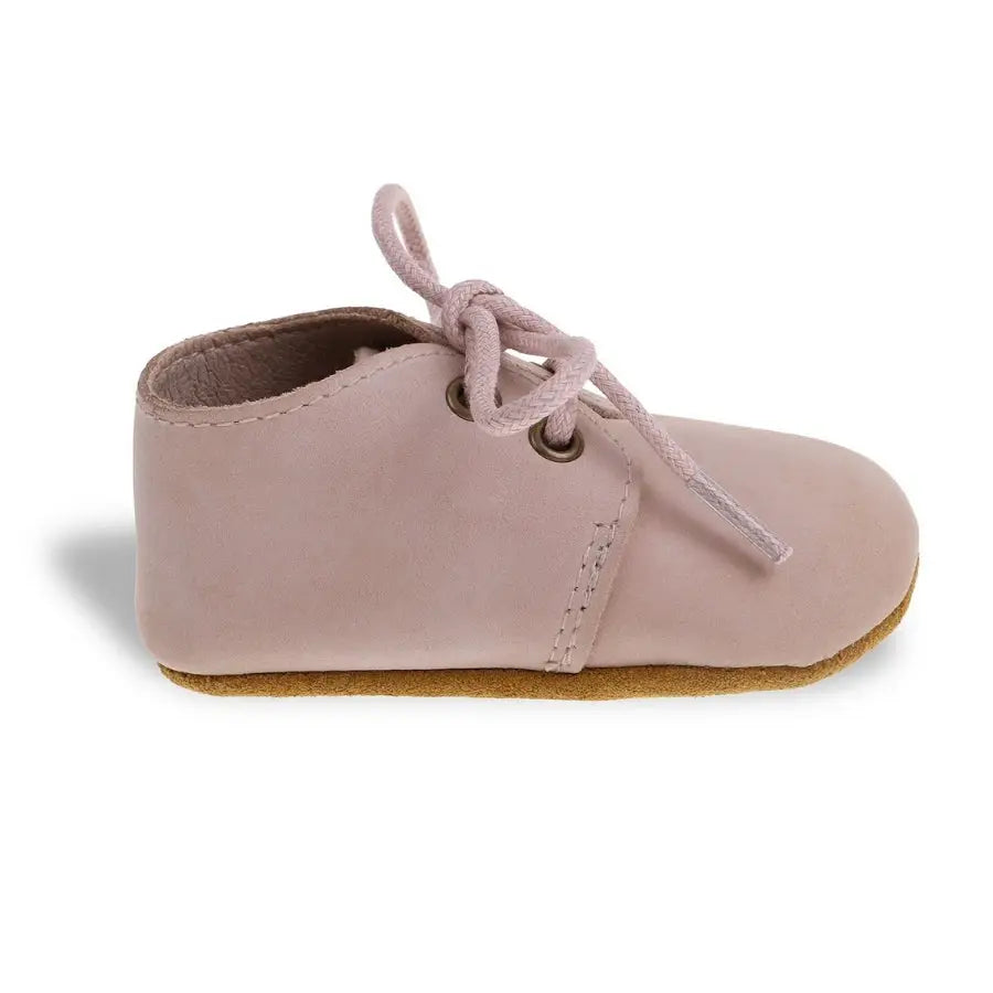 Fauve + Co Charlie Leather Oxford Shoes in Dusty Rose